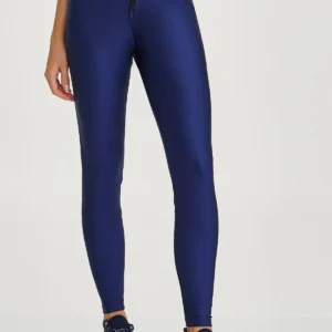 LEGGING COM ZÍPER CLÁSSICA AZUL MARINHO