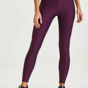 Legging Ziper Roxa