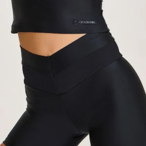 Short Afina Cintura Preto